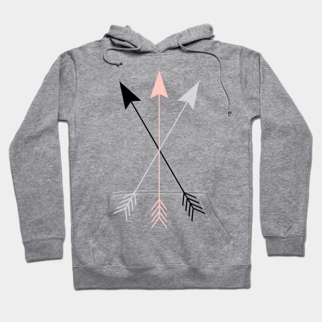 Three arrows Hoodie by lunabelleapparel